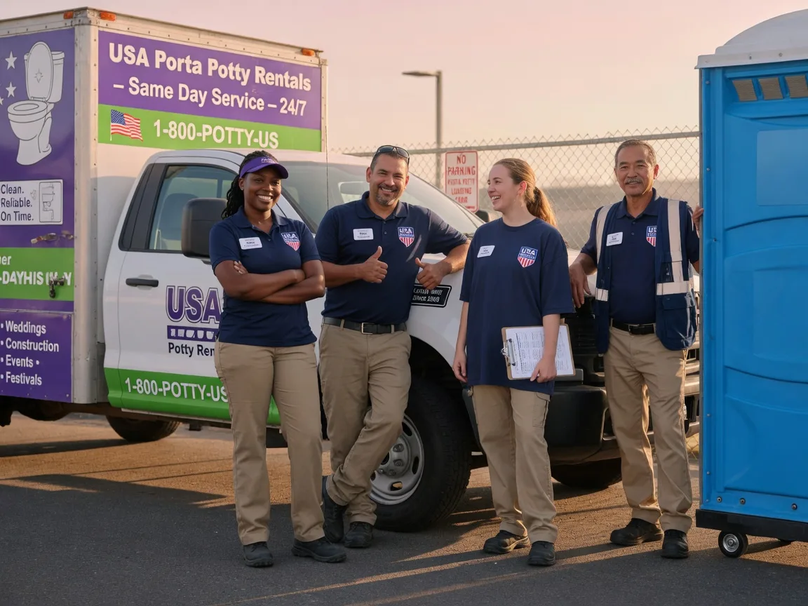 Porta Potty Rental company in Magnolia, NJ